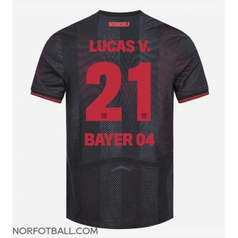 Billige Fotballdrakt Bayer Leverkusen Lucas Vazquez #21 Replika Hjemmedrakt 2025-26 Kortermet